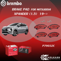 ผ้าเบรคหน้า BREMBO XPANDER  เครื่อง (1.5) ปี19-&amp;gt; (F)P79 032C