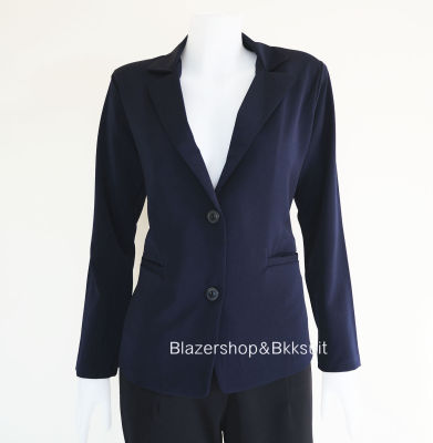 ((ส่งเร็วมากงานไทย)) เสื้อสูทสีดำใส่ทำงานราคาดีมาก S-4XLใหญ่มากกกกBig size Blazer for women Suit Office Casual Formal Black Jacket Suits