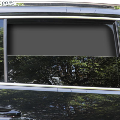 Tirai MAGNET บังแดดเต็มรูปแบบสำหรับรถยนต์ DFHRS ติดตั้งได้ง่ายม่านป้องกันแสงแดดสำหรับกระจกรถด้านหลังทุกประเภท