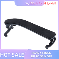 WJINS ไวโอลิน Shoulder REST adjustable Pad สนับสนุนสำหรับไวโอลิน1/2-4/4 1/8-1/4สีดำ