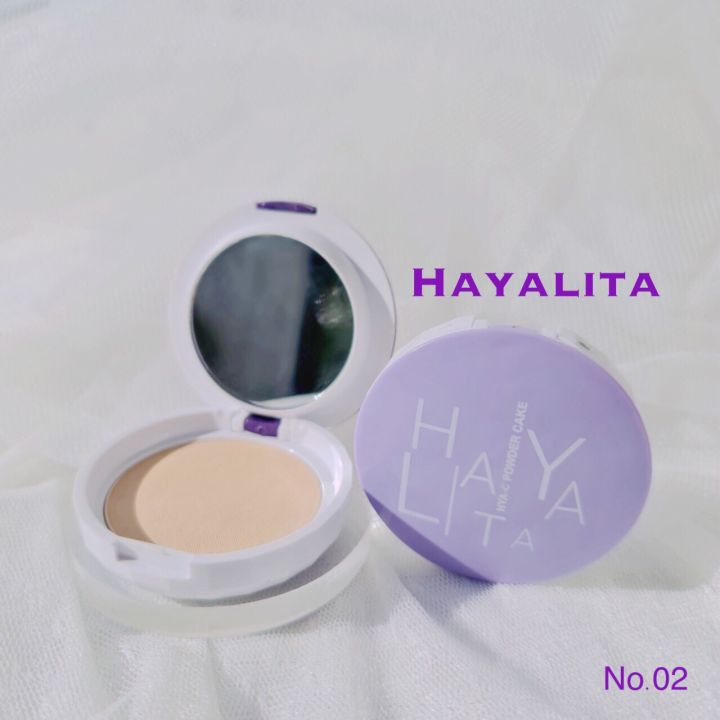 แป้งฮายาลิต้า-ผสมไฮยา-8-ชนิด-ตบแล้วสวย-นวัตกรรมระดับโลก-หน้าดูเนียนกริบ-สวยใสแบบธรรมชาติ-ภายในพริบตา-hayalita-hya-c-powder-cake