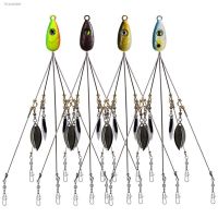 ♀∈✥ 18g 5 Arm Rig Head Umbrella Fishing Group Lures Bass Swimming Baits Bass Fishing Group Lure Snap Swivel Spinner