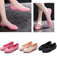 【CW】 New ladies sandals soft pvc plastic flat non-slip women flat shoes