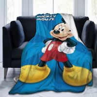 【Anti-Pilling Blanket】Mickey Mouse Funhouse Revives Classic Designs Microfiber Flannel Blanket Valentines Gift