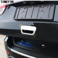 Tomefon สำหรับ Jeep Grand Cherokee 2011 2012อุปกรณ์เสริมรถยนต์โครเมียมด้านท้ายอุปกรณ์รถยนต์ที่จับขอบฝาครอบ