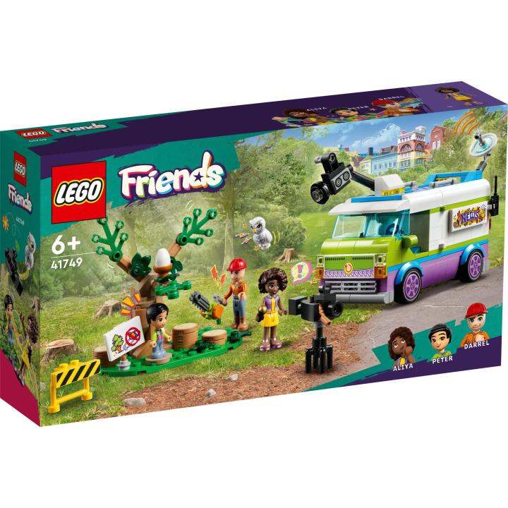 lego-friends-41749-newsroom-van-building-toy-set-446-pieces