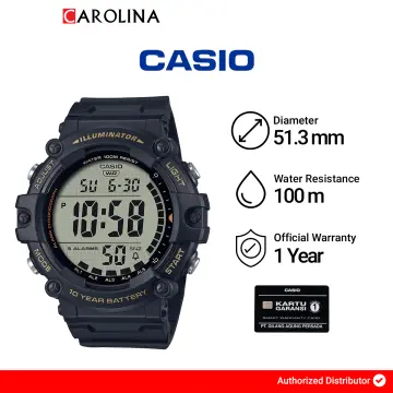 Harga jam casio 2025 illuminator original