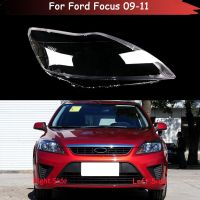 โคมไฟหัวโคมไฟอัตโนมัติปลอกสำหรับ Ford โฟกัส2010 2011โคมไฟฝาปิดเลนส์ไฟหน้ารถที่ครอบโคมไฟแก้วฝาครอบฝาครอบไฟหน้าเปลือก