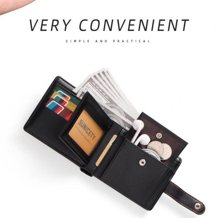 layor-wallet-อินเทรนด์กระเป๋าใส่บัตรดีไซน์เรียบง่ายกระเป่าสตางค์ความจุใหญ่มีกระเป๋าหน้า-กระเป๋าสตางค์บัตรเครดิตที่ใส่ลำลองเรียบง่าย