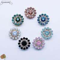 MAOLU500233906 10PCS 14mm DIY ที่เป็นประกาย ก้นเหล็ก หินแก้วคริสตัล ปุ่ม Rhinestone ตกแต่งเสื้อผ้า เครื่องประดับหมวก