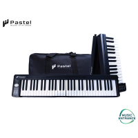 Pastel POP61F เปียโนไฟฟ้าพกพา 61Keys + กระเป๋า สีดำ