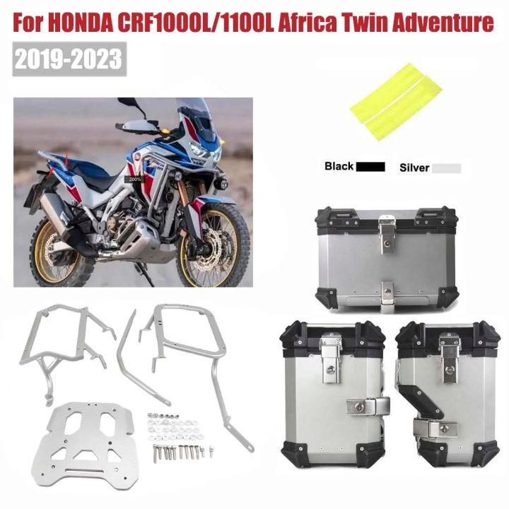 for-honda-crf1000l-1100l-africa-twin-adv-2019-2023-motorcycle-trunk-side-luggage-case-pannier-frame-rear-top-box-helmet-topcase