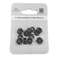 SoundMAGIC จุกหูฟัง Silicone Eartips รุ่น For Sport ขนาดกลาง (สีดำ)