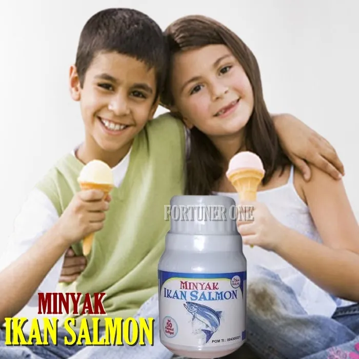 COD Fish Oil Minyak Ikan Salmon Omega 3 isi 50 Kapsule Softgel, Vitamin