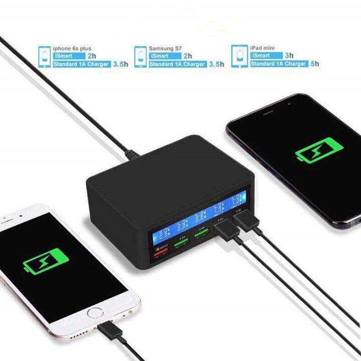 tongdaytech-qc-3-0-quick-5-port-แอลซีดี-usb-disdisplay-carregador-โทรศัพท์แบบมัลติ-fast-ur-สำหรับ-portatil-cargador