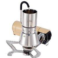 【LZ】❣✇✚  Aço inoxidável Stovetop Espresso Maker Moka Pot Cafeteira café portátil Gadget Extrator Camping e Caminhadas Acessório BRS