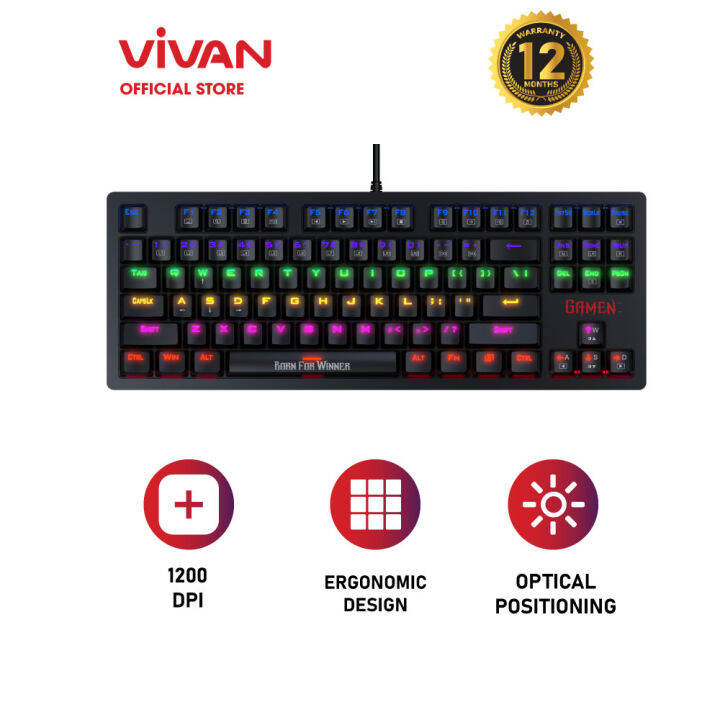 Model Titan II Keyboard Gaming Keyboard Mechanical Keyboard Gaming