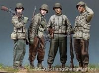 35250 1/35 Resin Figure Model GK U.S. ARMY Soldier Unpainted Unassambled