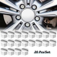 ♗ 20Pcs 17mm Car Wheel Nut Caps Auto Hub Screw Cover for mercedes benz w204 w124 w210 w140 w203 W211 W221 W220 W163 w205