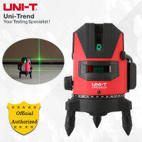 เลเซอร์ UNI-T ระดับ2/3/5ผ้าลินินลายกากบาทปรับระดับเอง360หมุนได้3D เลเซอร์สีเขียวใน-กลางแจ้งเครื่องมือ Leveler LM520LD LM550LD LM530LD