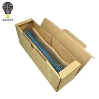 【CW】 100PCS Metal film resistor 1/4W series 1R 2.2M 1 resistance 10K 22K 47K 100K 10 220 1K5 100R 220R 1K 1.5K 2.2K 4.7K 4K7 ohm