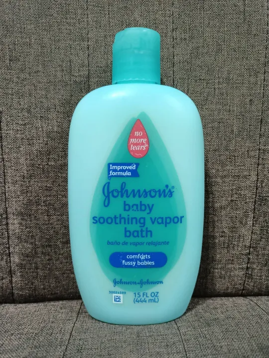 Johnson's baby soothing vapor bath (444mL) Lazada PH