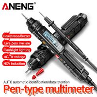 A3005 Multifunctional Pen Meter 4000 Counts AC/DC Voltage Ohm Diode Tester Non-Contact Auto Measurement Tool Electrical Trade Tools Testers