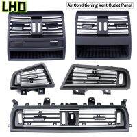 LHD Front Row Wind Left Center Right Air Conditioning Vent Grill Outlet Panel With Chrome Plate For BMW 5 Series F10 F18