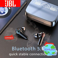 ?【 Readystock】 + Gratis Ongkir?จัดส่ง JBL M19 TWS หูฟังบลูทูธ5.3 48ชั่วโมงกล่องชาร์จไร้สายเวลาแฝงต่ำสเตอริโอ9D หูฟังพร้อมไมโครโฟนหูฟังกันน้ำสำหรับกีฬา