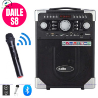 Loa Bluetooth Karaoke Daile S8 Bass 2 Tấc Tặng 1 Mic Không Dây thumbnail