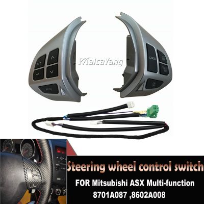๑ For Mitsubishi Outlander ASX 2007-2012 Cruise Control Switch Button Multifunction Steering Wheel Button Cruise Control Switch