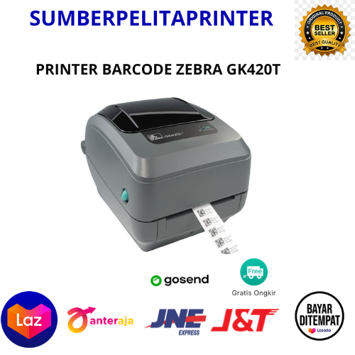 Printer Barcode Zebra Gk420t Barcode Printer Bekas Gk 420t Murah Ready Lazada Indonesia 6084