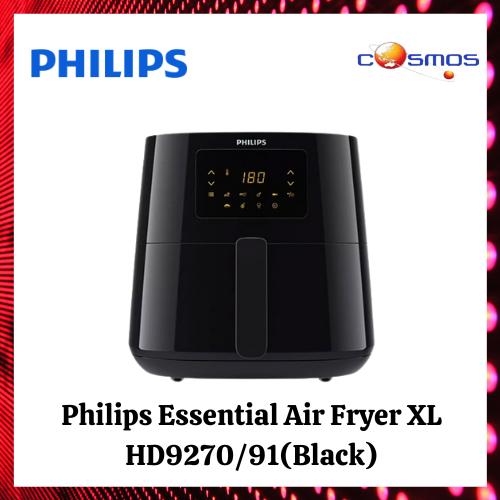 Philips Essential Air Fryer XL HD9270/91(Black) Lazada