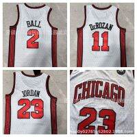 ㍿◕ Spot wholesale city version jersey Bulls 11 DeRozan 2 Ball 23 jersey