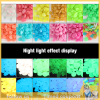 【SHZTGM】 10pcs Fluorescent Pebble Garden ถังปลาตกแต่งหินเรืองแสงแสง-emitting ประดิษฐ์กรวดสนามหญ้าสวนตกแต่งอุปกรณ์เสริม