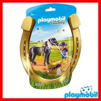 สินค้าขายดี!!! Playmobil 6970 Collectable Groomer with Star Pony figure เพลย์โมบิล คันทรี เด็กเลี้ยงม้า และโพนี่สตาร์ (PM-6970) #ของเล่น โมเดล ทะเล ของเล่น ของขวัญ ของสะสม รถ หุ่นยนต์ ตุ๊กตา สวนน้ำ สระน้ำ ฟิกเกอร์ Model