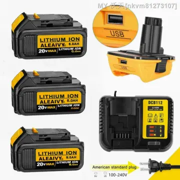 2.0Ah LBXR20 Replacement Battery for Black and Decker 20V Lithium Battery  Max Compatible with LB20 LBX20 LST220 LBXR20B-2 LB2X4020 Cordless Tool