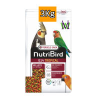 Nutribird G14 3Kg Tropical อาหารนกพาราคีทขนาดใหญ่ อาหารนกหงษ์หยก อาหารนกเลิฟเบิร์ด อาหารนกฟอพัส อาหารนกโตเต็มวัย