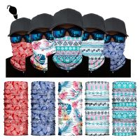 Printed Magic Headband Seamless Versatile Multi kinetic Sports Wind proof Sunscreen UV Sun Protection Riding Scarf Mask