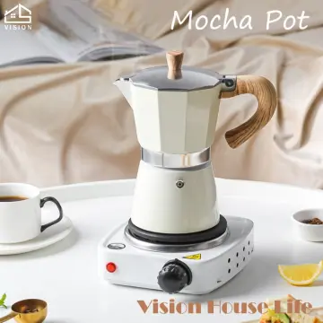 150/300ml Aluminum Italian Coffee Machine European Style Coffee Maker Moka  Pot Cafeteira Pot Italian Concentrated Drip Pot