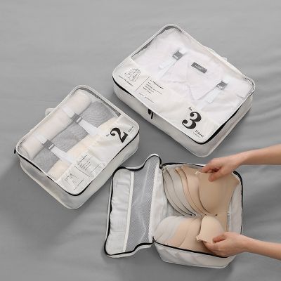 【CC】 Organizer Storage Suitcase Packing Set Cases Luggage Clothe Shoe