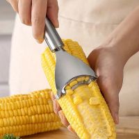 Stainless Steel Corn Planer Ergonomic Handle Corn Peeler Peel  Separate &amp; Enjoy Fresh Corn with Minimal Effort Graters  Peelers Slicers