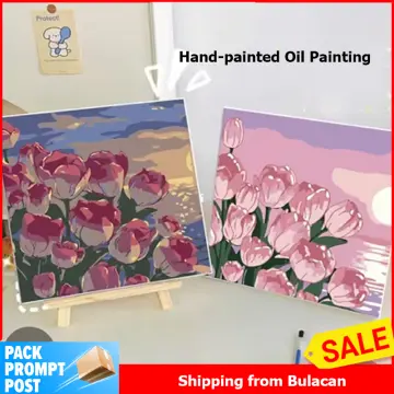 Shop Diy Oil Painting Paint By Number With Frame online
