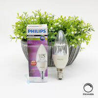 PHILIPS MASTER LEDcandle 4W E14 B38 Warm White DimTone หรี่ไฟได้