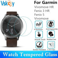 【On Sale】 alibhw VSKEY 20ชิ้นกระจกนิรภัยสำหรับ Garmin Fenix 5 Vivomove นาฬิกา HR ปกป้องหน้าจอ Fenix 3ป้องกัน