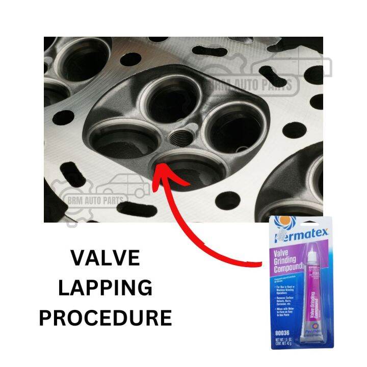 VALVE GRIND COMPOUND 42G 80036 PERMATEX VALVE SEAT REPair kit Lazada