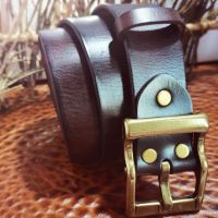 Lee js belt by hand the new brass pin buckle head layer cowhide leather leather belt male graft belt --npd230704✵▣❡