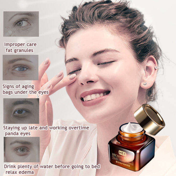 {100 Effective}Tightening eye cream to remove dark circles, antiaging
