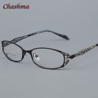 Chashma แว่นตาผู้หญิงยี่ห้อ Design กรอบแว่นตา Elegant Prescription แว่นตาเลนส์โปร่งใส