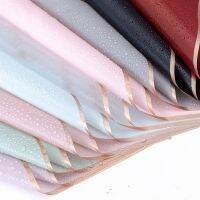 【YF】❆♣☌  5pcs/pack Wrapping Paper Border Korean Half Transparent Packing Florist Bouquet Material